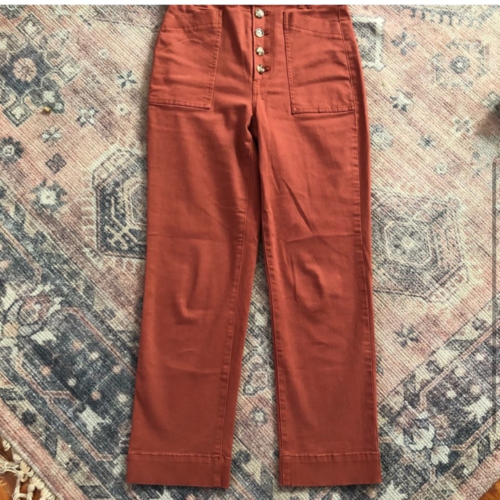 Express High Rise Ankle Crop - Picture 3 of 3